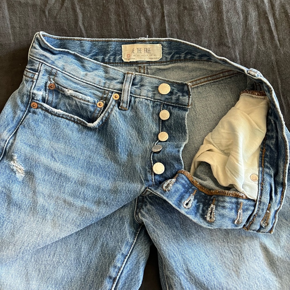 Free People size 24 boyfriend fit jean